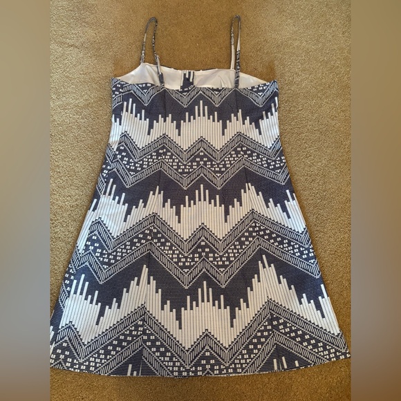 Hutch Monochrome Zigzag Mini Dress - Picture 2 of 5